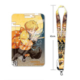 New Anime Demon Slayer Lanyards for Key Neck Strap For Card Badge Gym Key Chain Lanyard Key Holder DIY Hang Rope Keychain