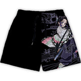 Anime Demon Slayer Shorts Sportswear Jogging Kochou Shinobu Short Pants Training Shorts Basketball Gym Fitness Running Bottoms, everythinganimee