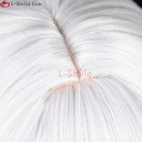 Nahida Cosplay Wig Genshin Impact Cosplay The Greater Lord Rukkhadevata Wig 100cm Long Gradient Wig Ear Heat Resistant Hair Wigs