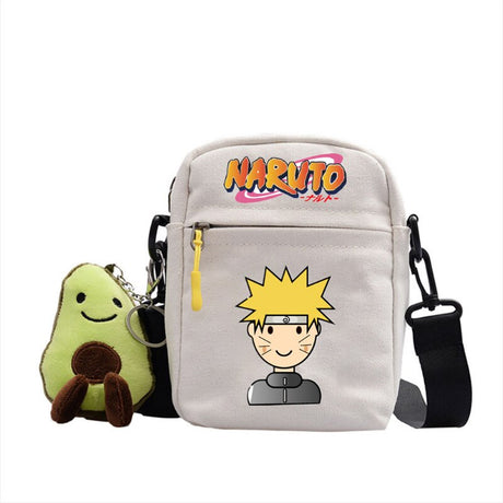 Hot Naruto Anime Figure Print Small Square Bag Children Shoulder Diagonal Bags Men Women's Backpack Christmas Gifts, everythinganimee