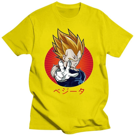 Majin Vegeta DBZ t-Shirt DMN shirt Black and more colours, everything animee