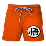 Japanese Anime Dragon Ball Z Shorts Men Women 3D Printed Shorts Casual Fashion Men Loose Sports Drawstring Gym Shorts, everything animee