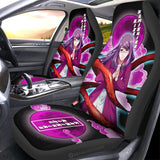 Tokyo Ghoul Rize Kamishiro Car Seat Covers Anime Car Accessories,Pack of 2 Universal Front Seat Protective Cover, everythinganimee