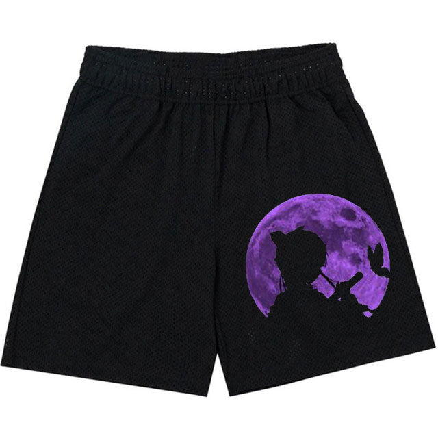 Anime Demon Slayer Shorts Sportswear Jogging Kochou Shinobu Short Pants Training Shorts Basketball Gym Fitness Running Bottoms, everythinganimee