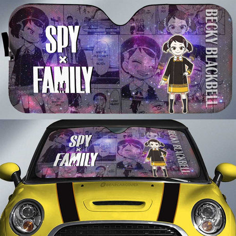 Spy X Family Loid Yor And Anya Hot Anime Car Auto Sunshades, everythinganimee