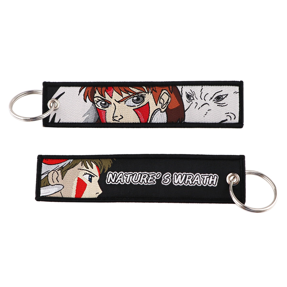 Anime Embroided Key-chain