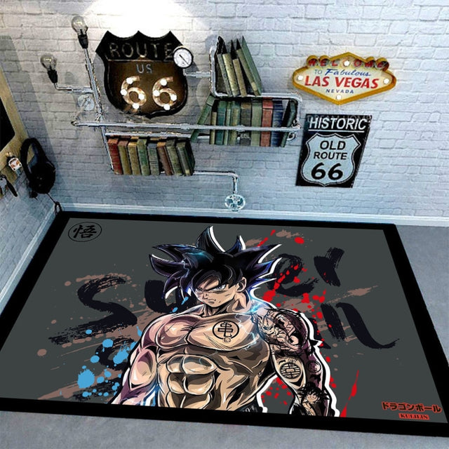 Home Decor Japan Anime Rug Living Room Bedroom Dragon Ball Z Carpets for Bed Room Kids Room Decor Carpet Mats, everythinganimee