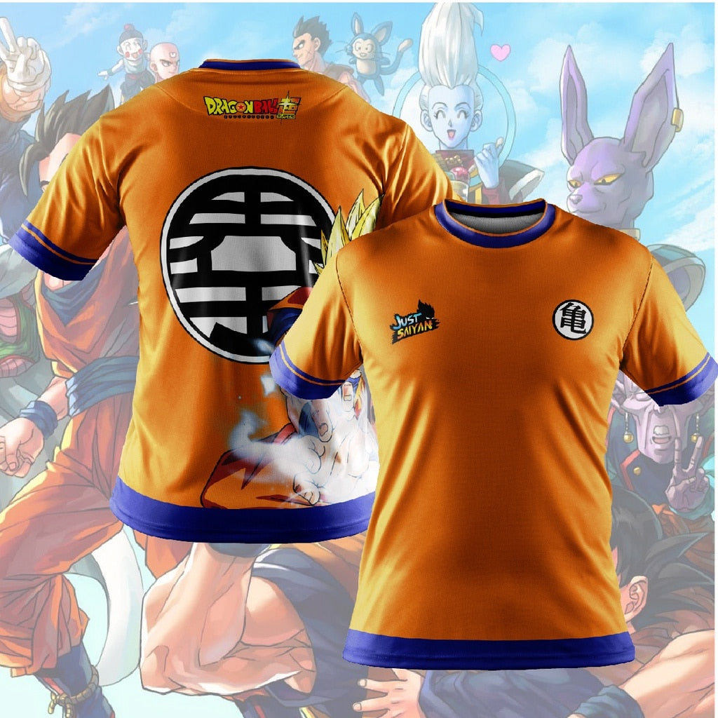 This tees captures the magic of  Dragon Ball Z. If you're looking for more  Dragon Ball Z merch, we have it all! Check out our anime merch now—free shipping!