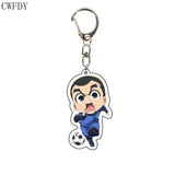 Anime BLUE LOCK Arcylic Keychain Cartoon Figures Isagi Yoichi Bachira Meguru Kawaii Key Chain Costume Accessories Birthday Gifts