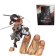 Original Stock PULCHRA Mikasa Ackerman Attack on Titan 1/7 PVC Action Figure Anime Model Toys Collection Desktop Decoration Gift, everythinganimee