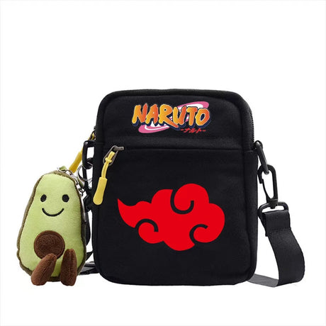 Hot Naruto Anime Figure Print Small Square Bag Children Shoulder Diagonal Bags Men Women's Backpack Christmas Gifts, everythinganimee