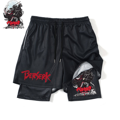 Unleash the beast inside with our Berserk Sport Shorts | If you are looking for Berserk Merch, We have it all! | check out all our Anime Merch now!