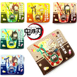 Anime Cartoon Demon Slayer Uzui Tengen Agatsuma Zenitsu Tokitou Muichirou Tomioka Giyuu Kamado Tanjirou Wallet Purse Wallets, everythinganimee