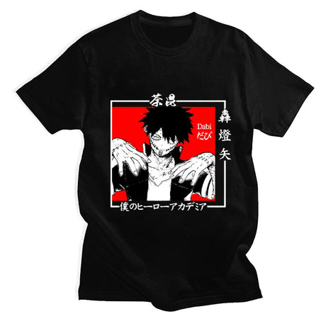 My Hero Academia T Shirt Japanese Anime Himiko Toga Graphic T-shirt Kawaii Cartoon Tshirt Streetwear Summer Cotton Short Sleeve, everythinganimee