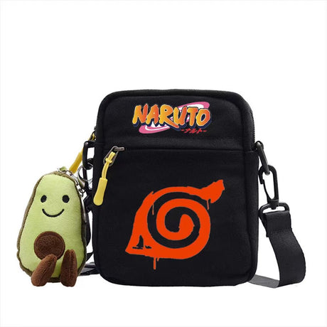 Hot Naruto Anime Figure Print Small Square Bag Children Shoulder Diagonal Bags Men Women's Backpack Christmas Gifts, everythinganimee