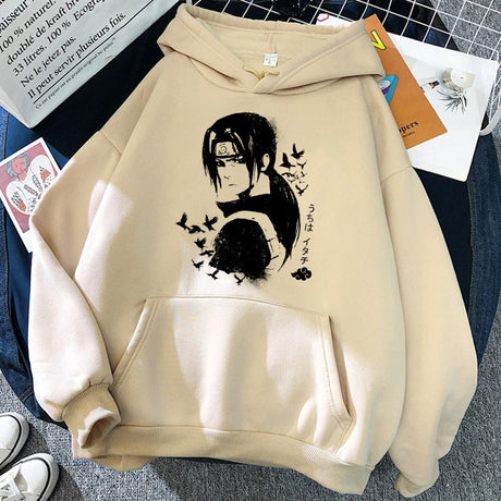 Sweatshirt Naruto Hoodie Japanese Anime Akatsuki Hoodies Women Funny Cartoon Graphic Cartoon Unisex Manga Sweatshirts Female Kid, everything animee