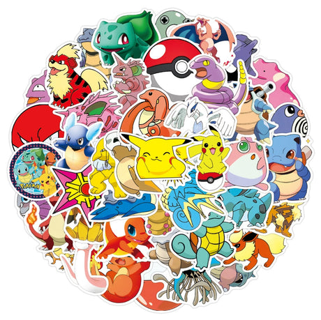 Take your favourite Pokemon around everywhere with our Pokemon Sticker |  If you are looking for Pokemon Merch, We have it all! | check out all our Anime Merch now!