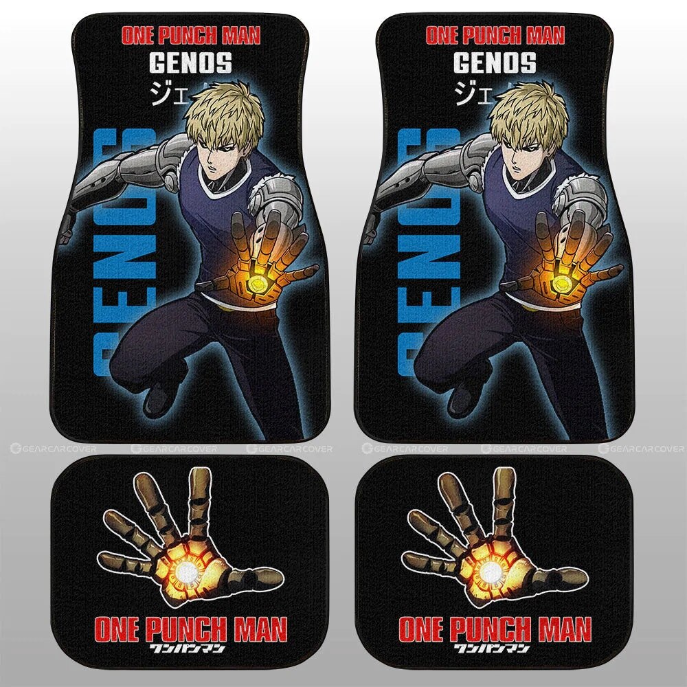 One Punch Man Car Mats