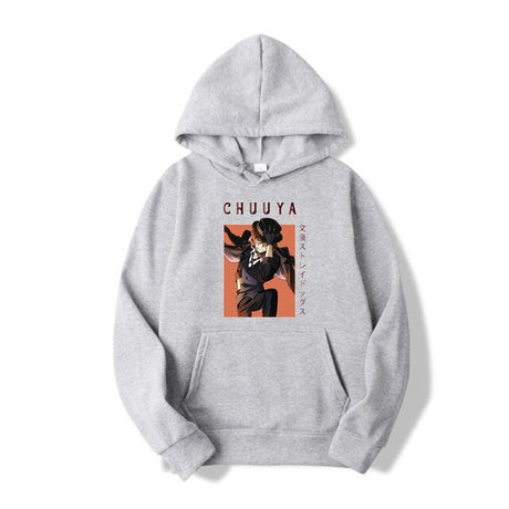 Japanese Anime Chuuya Nakahara Bungo Stray Dogs Hoodie Men Women Tracksuits Harajuku Sweatshirts Streetwear Boys Girls Clothing, everything anime 