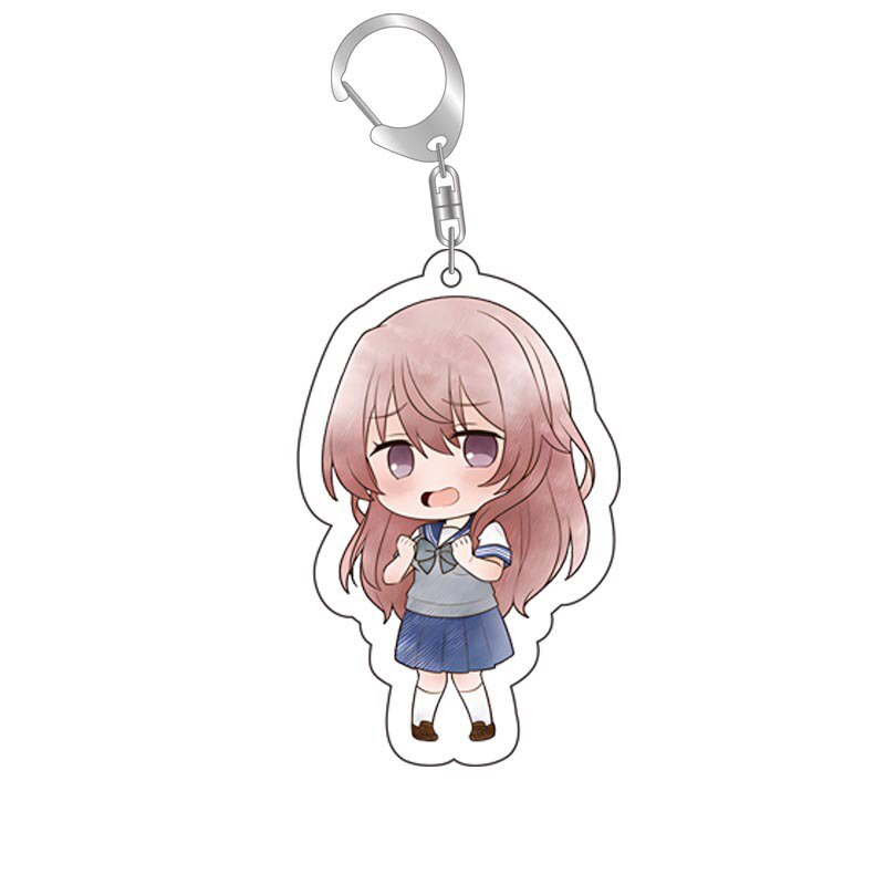 Anime My Dress Up Darling Acrylic Keychains Kitagawa Marin Kuroe Shizuku Figures Pendant Key Chain Bag Accessorie School Jewelry