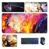 Anime Hells Paradise Mouse Pads Jigoku Raku Gabimaru Sagiri Choubei Touma Xxl Mousepad Manga Computer Pad Accessories Desk Mats, everythinganimee