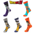 Dragon Ball Son Goku Anime Socks Men Cartoon Hip Hop Print Skateboard Socks Personality Casual Cotton Long Sock Breathable Sock