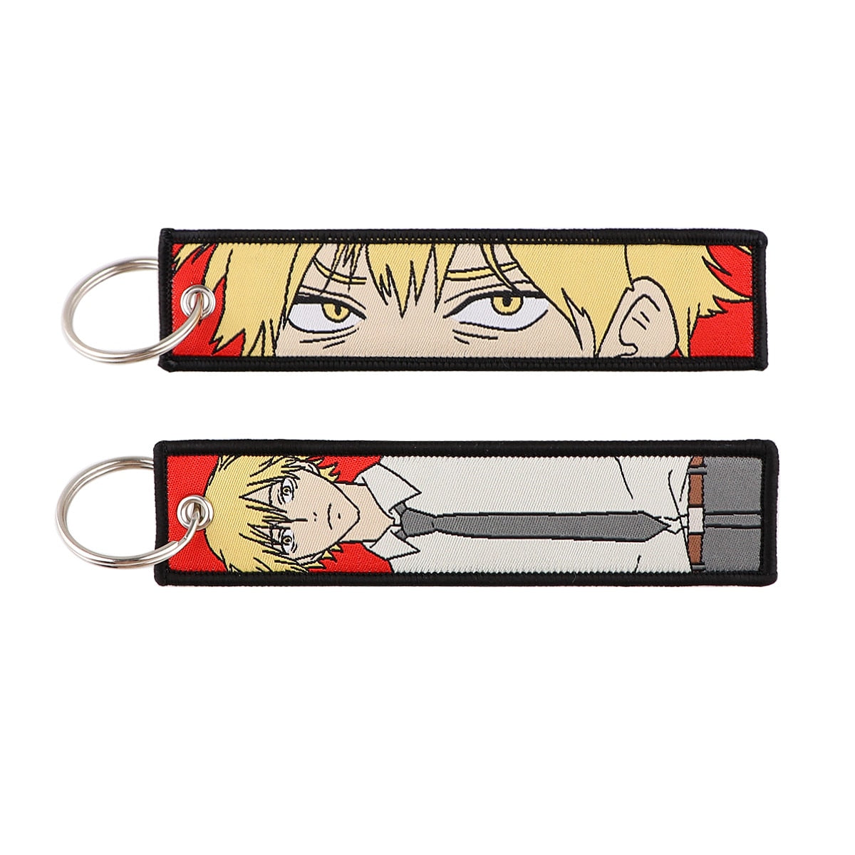 Anime Embroided Key-chain