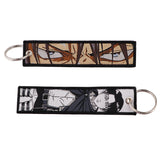 Anime Embroided Key-chain