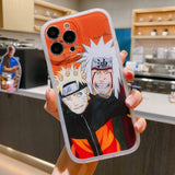 Naruto Phone Case for iPhone 13, 12, 11, 14 Pro Max, Plus, X, XR. Featuring the iconic Uchiha Sasuke and Kakashi characters, this soft silicone cover not only provides protection for your phone but also showcases your love for the iconic anime series. Perfect for any Naruto fan or as a gift for the anime enthusiast in your life