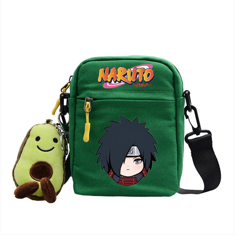 Hot Naruto Anime Figure Print Small Square Bag Children Shoulder Diagonal Bags Men Women's Backpack Christmas Gifts, everythinganimee