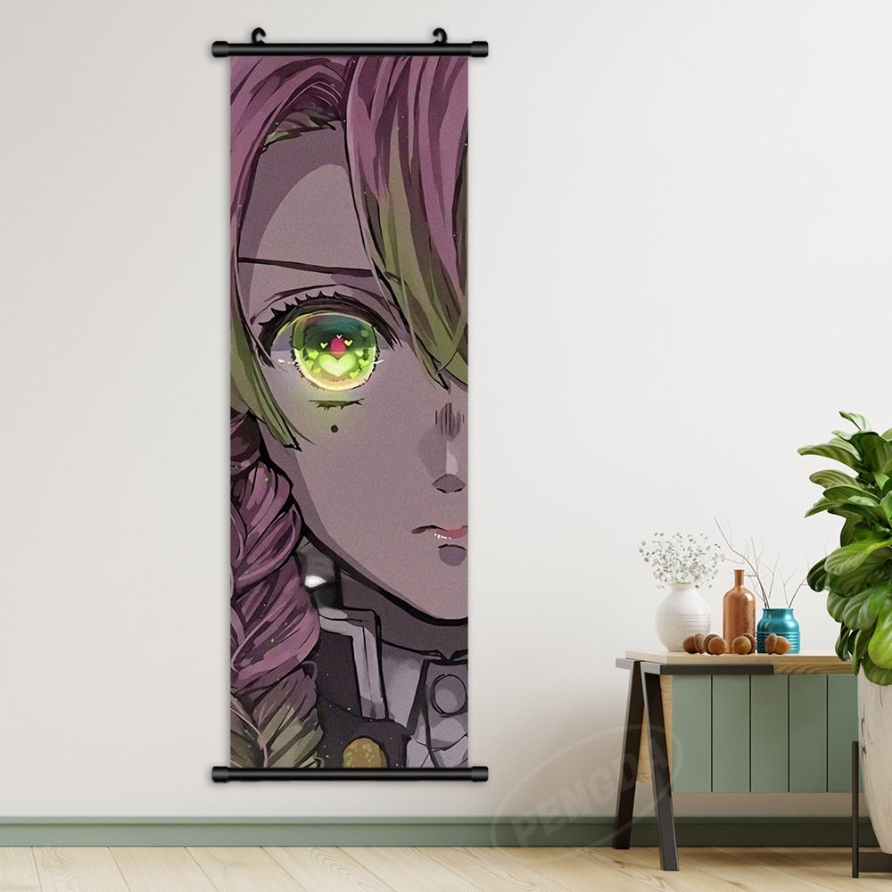 Demon Slayer Scroll Wall Art