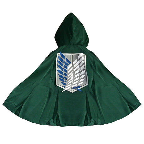 On Sale Anime Attack on Titan Cloak Shingeki no Kyojin Scouting Legion Aren / Levi Capes Cosplay Costume