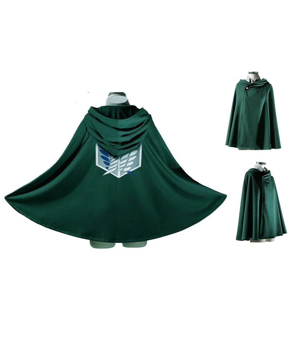 On Sale Anime Attack on Titan Cloak Shingeki no Kyojin Scouting Legion Aren / Levi Capes Cosplay Costume