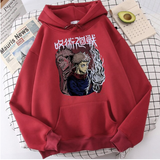 Men's Hoodies Japanese Anime Jujutsu Kaisen Hoodie Yuji Itadori Cartoon Sweatshirts Tops Kawaii Gojo Satoru Graphic Streetwea, everything animee